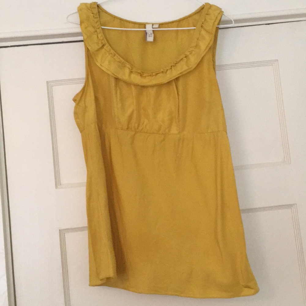 Fossil silk top
